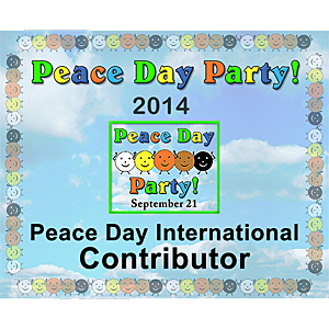 Peace Day Party 2014 contributor badge