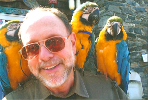 paul-with-parrots
