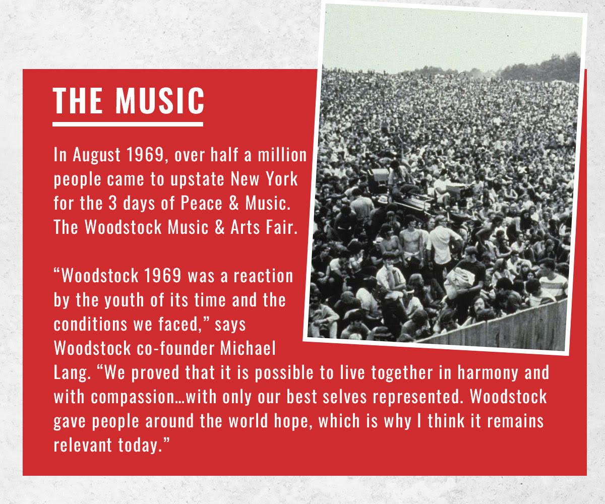 Explore The Music Of Woodstock This Weekend As In 1969 The Famous Event 