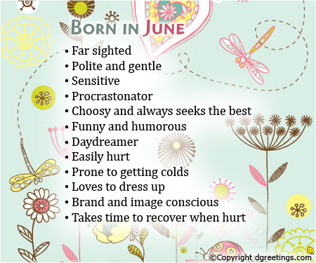 Click on your birth month link below and read what it says about you? -  Good News!